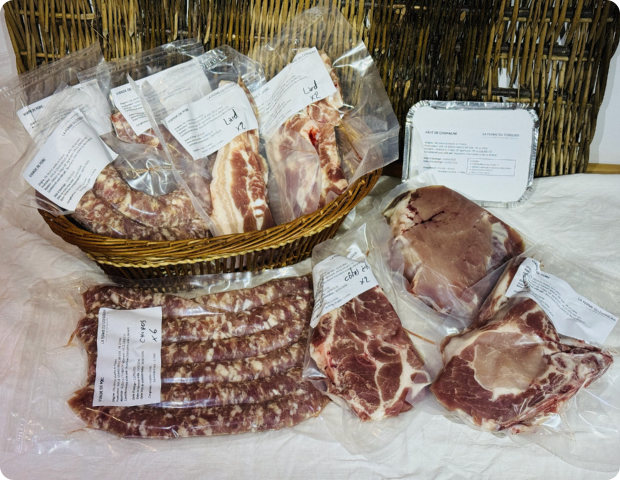 panier de produits