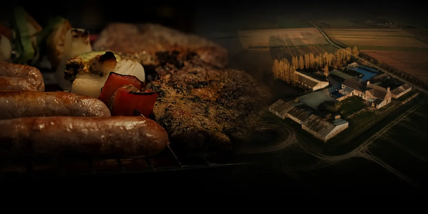 grillades et ferme